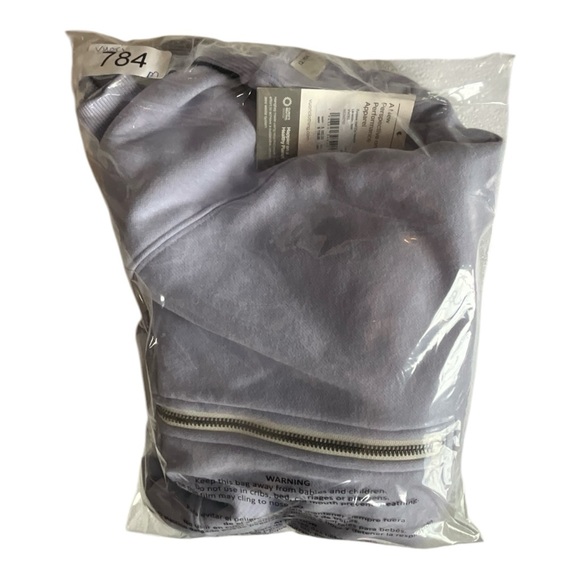 NWT Vuori Restore Half Zip Hoodie Women's Fleece Pullover Lavender Mist Medium‎ - Picture 14 of 14